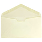 JAM Paper - Enveloppes d'invitation Monarch Strathmore - 3,875 po x 7,5 po - vélin ivoire - paquet de 50 (3197718I)-Taille : Monarque (3,88 x 7,5 pouces)