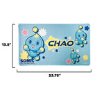 Kess - Tapis de jeu Sonic moderne Chao-Base antidérapante en caoutchouc pour garder le tapis stable pendant les parties intenses et les tournois