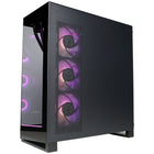 CyberPowerPC - Ordinateur de bureau de jeu - AMD Ryzen 9 9900X - AMD Radeon RX 9060 XT 16 Go - 32 Go DDR5 - Disque SSD PCIe 4,0 de 2 To - Noir-2 x USB 3,2 Type C