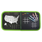 The Pencil Grip - Cahier d'activités réutilisable Daily Doodler - Jeux Nomade, 4 Wonder Stix inclus-Comprend une pochette de voyage pour Wonder Stix.
