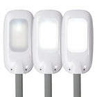 OttLite - Lampadaire de loisirs Easyview à LED - Clearsun - Blanc-3 niveaux de luminosité avec contrôle tactile