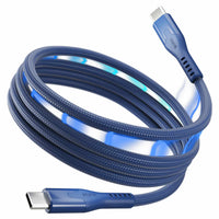 Statik - MagStack Pro Câble de Charge/Sync Magnétique USB-C vers USB-C de 3.3 pi, Marine-Nouvelle version 2025 : MagStack Pro 2.0 maintenant offert dans encore plus de couleurs. Restez organisé grâce au système magnétique à code couleur. Osez le  Orange ou optez pour le style discret du Bleu Marine ou Noir