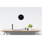 Swingline - Horloges Murale, Noir-La lentille avant en verre et les grands chiffres permettent une vision claire