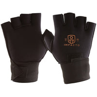 IMPACTO® 785-00 Moyen Paire Gant Anti-fatigue avec support de poignet élastique, demi-doigts, fabrication de néoprène-1