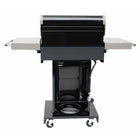 Kenmore - Barbecue au gaz sur piédestal à 3 brûleurs - Noir-Grille de maintien au chaud en fil d’acier revêtue de porcelaine.