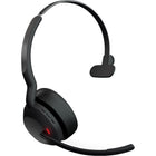 Jabra - Casque sans fil mono USB-A Evolve2 55 Link380a avec support - Teams-Jusqu’à 18 heures d’autonomie de batterie