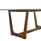 Modway - Solara Rectangle de 71 po Bois Table à manger, Noyer-8