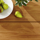 Modway - Vienna 46 po Carré Terrasse extérieure Bois de teck Table à manger, Naturel-Résistant aux intempéries