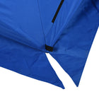 Outsunny - Tente Abri De Pêche Sur Glace Pop-Up 5-8 Personnes - Bleu-Deux portes situées sur des côtés opposés avec des fermetures éclair robustes et fluides pour un accès facile  