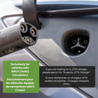 Emporia - Chargeur classique de niveau 2 48 A pour véhicules électriques avec câble de 7,3 m (24 pi) - NACS (TESLA) - Câblé - Blanc-Certifiée ul et energy star respectant normes de sécurité strictes incluant nec 625 ul 817 ul 991 ul 2231 ul 2251 et ul 2594 garantissant fonctionnement sécurisé et fiable