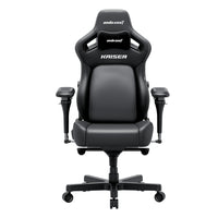 AndaSeat - Chaise de jeu Kaiser 4 XL Premium - Noir élégant-Une nouvelle ère de confort et de propreté: Le Kaiser 4 redéfinit les standards du secteur en alliant élégance et fonctionnalité. Conçu en collaboration avec Amway, il est revêtu d’un cuir polyuréthane haut de gamme, facile à entretenir : les liquides et les taches s’effacent en un simple geste. Ce matériau innovant ne se limite pas à offrir une esthétique moderne et épurée, il illustre aussi l’engagement d’AndaSeat à proposer des produits durables