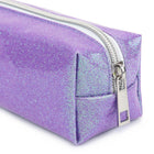 Fashion Stationery - Étui à crayons pailleté - 8.27 L x 2.17 W x 2.17 H po - Violet-Doublure en polyester
