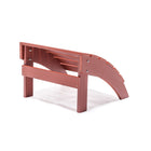 Backyard Lifestyles - Repose-pieds - Rouge-La beauté du bois sans l’entretien.