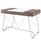 Modway - Panel Bureau - Bouleau-Motif de grain de bois