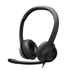 Logitech - H390 USB-C casque filaire pour PC/ordinateur portable-Son stéréo numérique: les transducteurs réglés avec précision offrent un contenu audio numérique enrichi pour les réunions, la musique et bien plus encore	