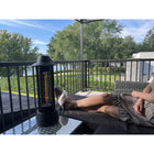 Westinghouse - 1200-Watt Portable Infrared Electric Patio Heater-Fournit le maximum 1200 watts de chaleur instantanée. Zone de chauffage : 4 x 6 pieds.