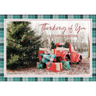 Mill Brook Studio - Cartes De souhaits Noël / Enveloppes - 5-3/8 po x 7-3/4 po - Je pense à toi - Paquet de 18-Cartes de souhaits qualité boutique