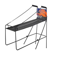 Soozier - Jeu D’Arcade De Basketball Avec Tableau De Score Électronique - Noir-La machine de tir au panier électronique est livrée avec trois ballons de basket en plastique de 8 po pour un maximum de 2 joueurs  