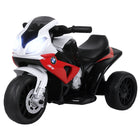 Aosom - Moto pour enfants, moto électrique 6v pour tout-petits avec phare - rouge-Moto électrique à chevaucher sous licence BMW avec une apparence réaliste pour les enfants de 18 à 36 mois 
