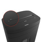 Staples - Déchiqueteur personnel à coupe micro - 12 feuilles-Fonctionnement silencieux avec un niveau sonore de 65 décibels 
