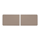WeatherTech - Tapis d'extrémité anti-fatigue ComfortMat Connect - Pierre - Sable - Paquet de 2-Chaque pièce d’extrémité a une longueur de 3 pi. Assemblez-en deux pour obtenir un ComfortMat Connect de 6 pi!