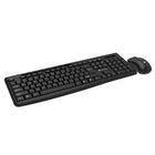 Intekview - Ensemble clavier bilingue et souris sans fil - Noir-Souris ergonomique et ambidextre, conçue pour s'adapter à la forme de la main, idéale pour une utilisation prolongée