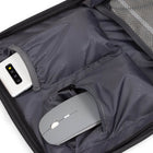 Bugatti - Valise de cabine Munich Pro 21.5po avec poche frontale - Noir-Déplacement fluide avec 8 roues doubles pivotantes à 360°