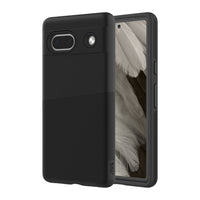AXS - PROTech Plus etui mince anti-choc avec double couches pour Google Pixel 7a - Noir-Resistant aux chutes jusqu'a 10 pieds