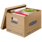 Bankers Box - Trousse de déménagement classique SmoothMove  boîtes assorties - Paquet de 12-Couvercles pratiques amovibles