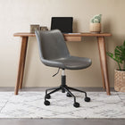 Zuo - Byron Chaise de bureau - Gris-Supporte jusqu'à 330 lb