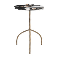Zuo - Baia Table d’appoint - Multicolore-Pieds en caoutchouc aidant à protéger et préserver les surfaces de plancher