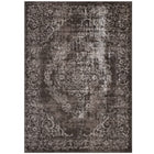 Modway - Gamela Médaillon floral rustique vintage orné Tapis de 5 pi l x 8 pi L - Brun clair et foncé antique-Tapis médaillon floral orné