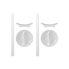 Maxwell & Williams - Baguette de Bases Blanche 12 Piéces - Paquet de 2 -Lave-vaisselle
