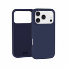 Blu Element - Étui Silicone MagSafe pour iPhone 17 Pro Max - Marine-Doublure en microfibre pour éviter les rayures