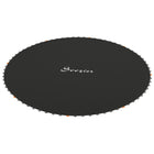 Soozier - Tapis de remplacement pour trampoline avec 8 rangées de couture, convient à un trampoline de 14 pi (ressorts non inclus), noir-Tapis en polypropylène offrant un bon rebond et réduisant l'impact sur les articulations