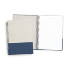 TRU RED - Cahier de notes à couverture rigide, pages réglées, format moyen, couleurs variées-80 feuilles de papier à lignes étroites offrant amplement d'espace pour les notes