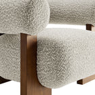 Modway - Jace Boucle Chaise d’accent - River Rock-8