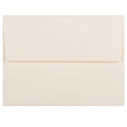 JAM Paper - Enveloppes d'invitation Strathmore A2 - 4,375 po x 5,75 po - Vélin blanc naturel - 50/paquet (5TTW613I)-Vélin blanc naturel