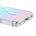 Avana - Coque MagSafe Cosmic iPhone 17 Pro - Violet-Le rebord et les bords surélevés protègent votre écran