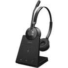 Jabra - Casque sans fil stéréo DECT Engage 45 SE-Portée étendue et sécurisée jusqu’à 150 m/490 pieds depuis votre téléphone de bureau. 