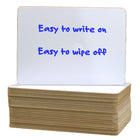 Flipside Products Tableau blanc effaçable à sec, 12,7 x 17,8 cm, paquet de 24 pour la classe-Idéal pour les casiers ou les classeurs avec des bandes magnétiques adhésives ajoutées (non incluses).