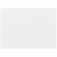 JAM Paper - Cartes de correspondance plates vierges - format A7 - 5 1/8 po x 7 po - panneau blanc - paquet de 50-Couleur : panneau blanc.
