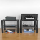 ShoppingAll - Monitor Stand Riser with 4 Adjustable Height-Black-9
