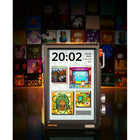 Divoom - Cadre photo numérique pixel art Times Frame - Noir-Synchro smart home : mises à jour wi-fi automatiques pour l’heure, la météo et les calendriers