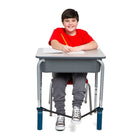 Bouncyband - Bande rebond pour bureau - Bleu-Dimensions : 20 à 28 po l