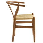 Modway - Amish 29" Chaise à manger - Noyer-Épingles de pied non marquées