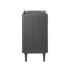 Modway - Augusta 24" Armoire de toilette de salle de bain (lavabo non inclus) - Gris-Bassin d’évier non inclus