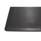 Edgewood - Tapis Foam Fusion Anti-Fatigue Avec Surface Laminée à Motifs De Losange - 3 pi l x 5 pi L x 5/8 po P - Noir-Parfait pour les postes de travail, les établis, les entrepôts, les lignes d'assemblage, les machines