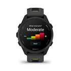 Garmin - Forerunner 170 - Noir avec bracelet noir/jaune Amp-Les plans d'entraînement évolutifs Garmin Coach vous aident à atteindre vos objectifs de course, de dépassement ou de forme physique grâce à des programmes adaptés quotidiennement selon votre récupération et votre santé, offrant des options allant de la course-marche pour débutants aux entraînements intensifs pour coureurs d'expérience