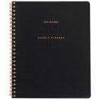 AT-A-GLANCE - Agenda scolaire hebdomadaire/mensuel Signature 2026-2027 - 11 po H x 8 3/8 po l - noir - bilingue-13 mois : juillet 2026 à juillet 2027